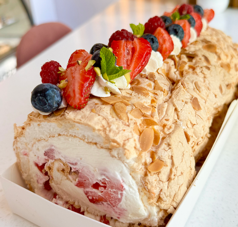 Меренговый рулет